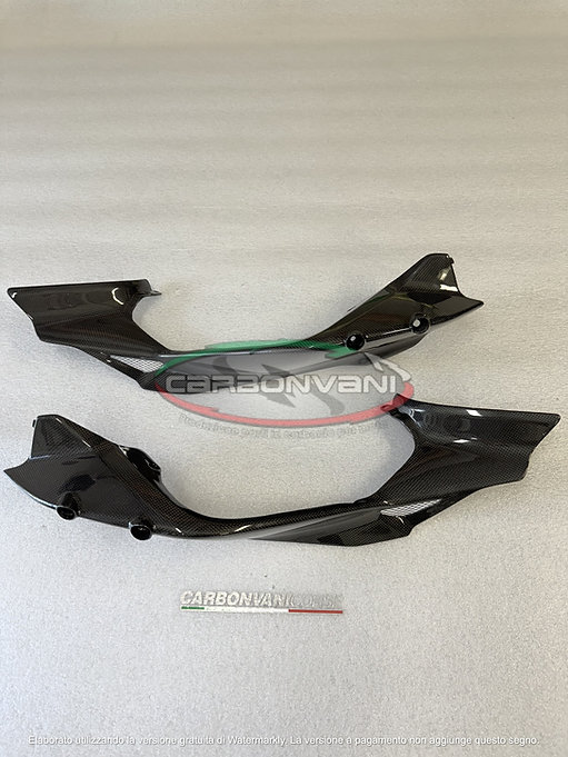 Carbonvani - Ducati Panigale V4 Carbon Fiber Underseat Tail Fairing Panels (pair) (2025+) Carbonvani - Ducati Panigale V4 Carbon Fiber Underseat Tail Fairing Panels (pair) (2025+)